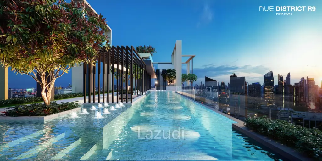 31st Floor 1 Bedroom Condo 30.79 sqm at Nue District R9 Huai Khwang Bangkok