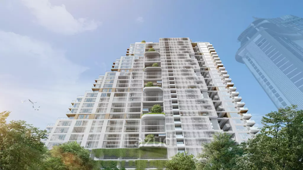 59 sqm sea view 2 bedroom condo on 16th floor at VEHHA Hua Hin