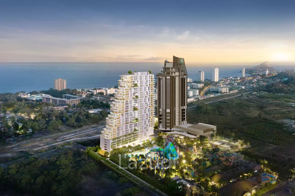 59 sqm sea view 2 bedroom condo on 16th floor at VEHHA Hua Hin