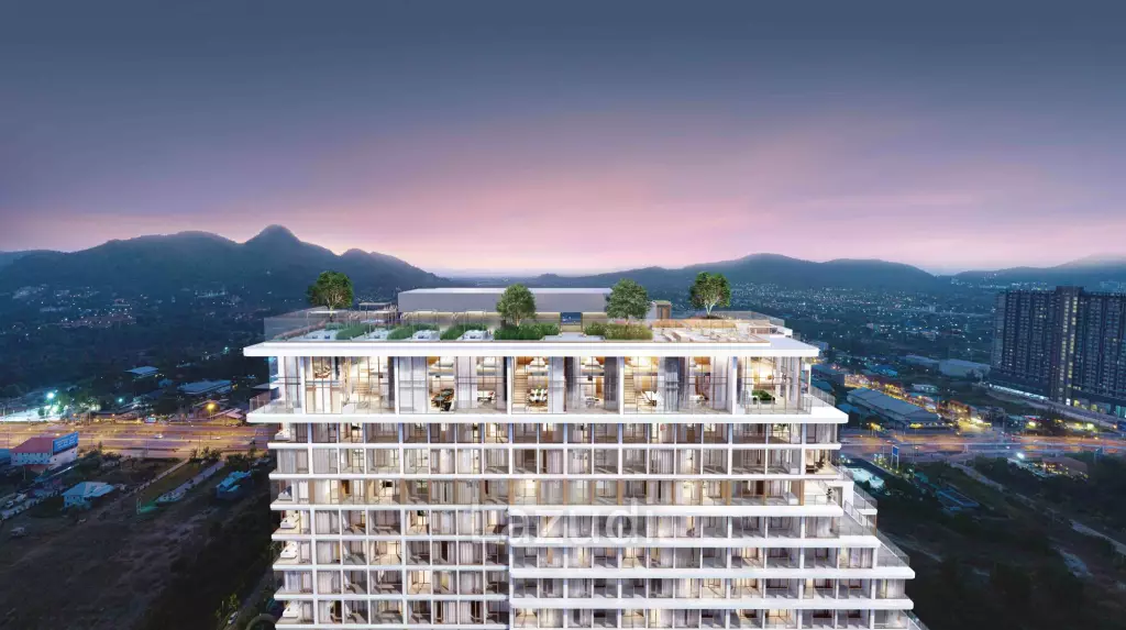 59 sqm sea view 2 bedroom condo on 16th floor at VEHHA Hua Hin