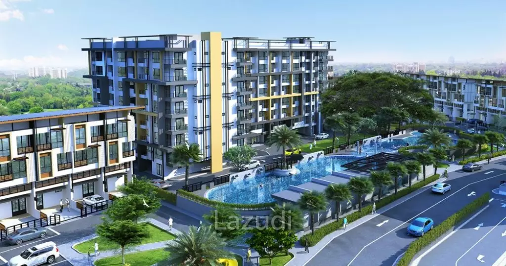 1 Bed 1 Bath 61.45 SQ.M Corner Unit at Punna Oasis