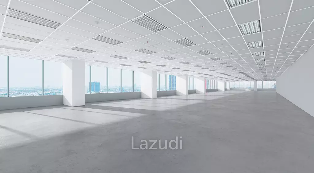 119 sqm high floor office for rent in 66 Tower Bangna Bangkok