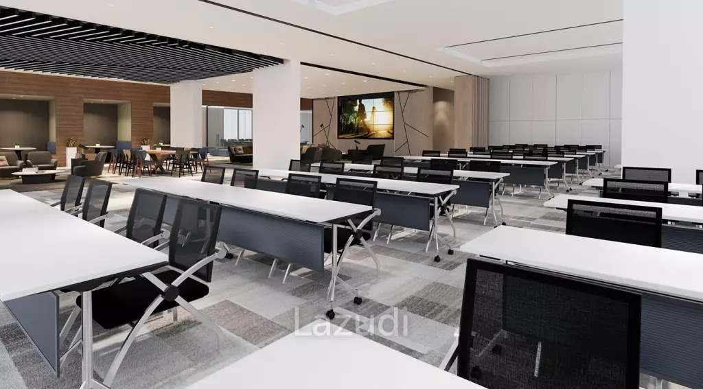 119 sqm high floor office for rent in 66 Tower Bangna Bangkok