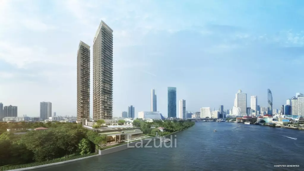 2 Bed 2 Bath  78 SQ.M Chapter Charoennakhorn-Riverside
