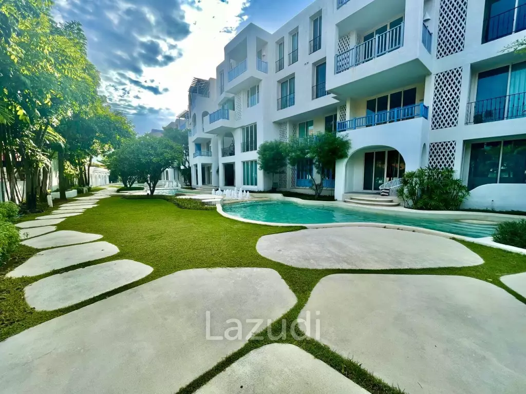 77.5 sqm 2-Bed Beachfront Condo at Chelona Khao Tao
