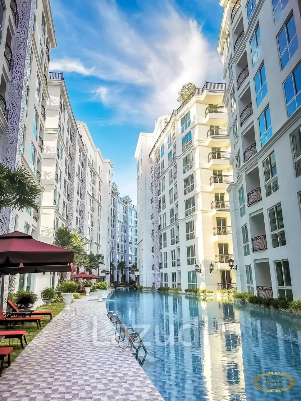 1 Bed 1 Bath 42 SQ.M. Olympus City Garden