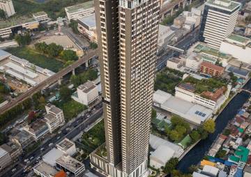 Bangkok, Thailand - May 1, 2017: Aerial Shot Of The Emporium And