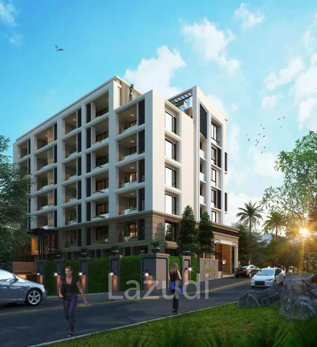 1 Bedroom 1 Bathroom 43.48 SQ.M. De Amber Condo