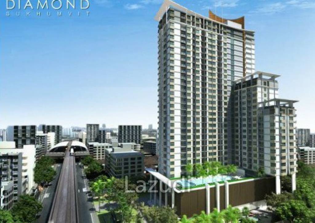 1 Bed 1 Bath 34 SQ.M Diamond Sukhumvit