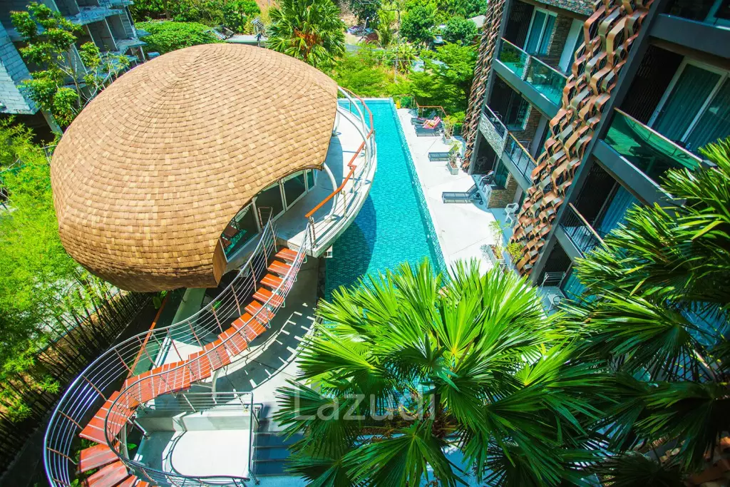 Spacious Studio Condo for Sale with Pool View in Patong