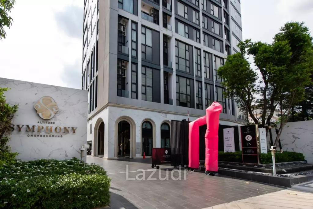 2 Bed 2 Bath 61.90 Sq.M. Altitude Symphony Charoenkrung-Sathorn