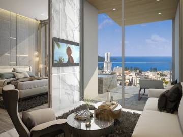Investment Opportunity - 1 Bed Sea View Cottage With Private Jacuzzi 60 SQM, Patong Bay Seaview Residence