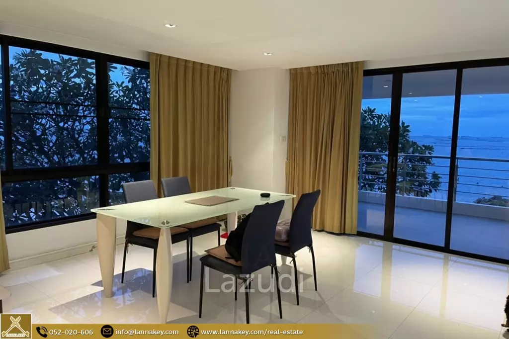 Condo 156 sqm. for Sale 180°seaview in Chonburi.