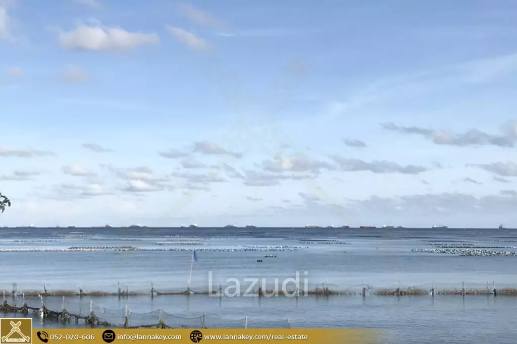 Condo 156 sqm. for Sale 180°seaview in Chonburi.
