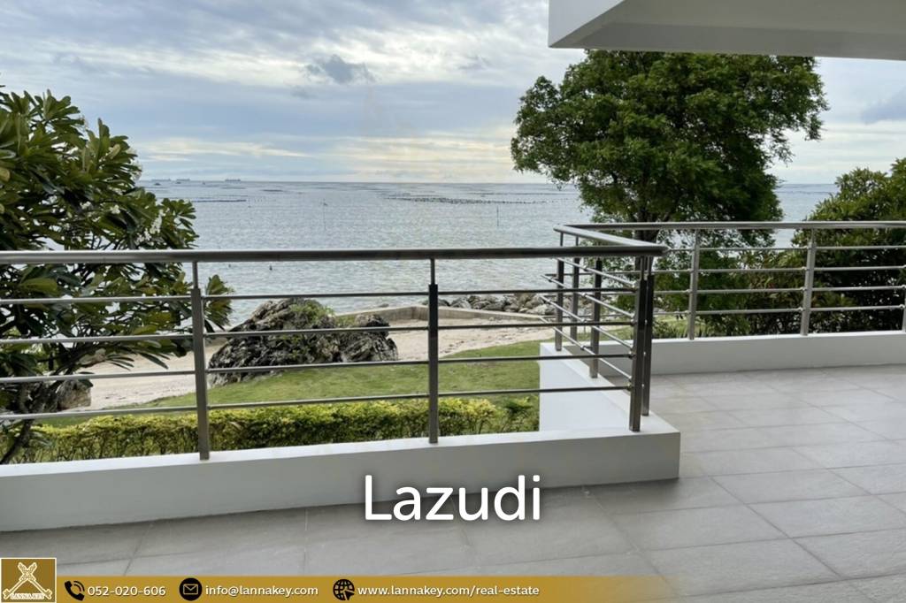 Condo 156 sqm. for Sale 180°seaview in Chonburi.