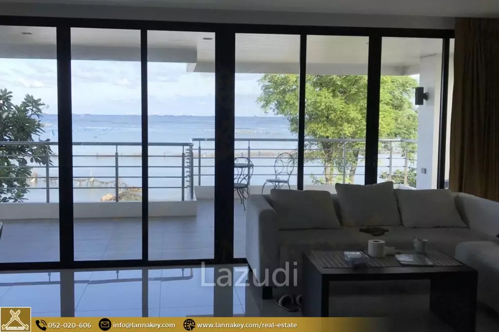 Condo 156 sqm. for Sale 180°seaview in Chonburi.