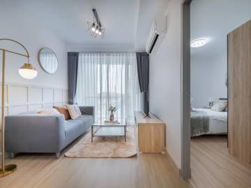 1 Bedroom 1 Bathroom 34 SQ.M City Room Ratchada-Suthisan