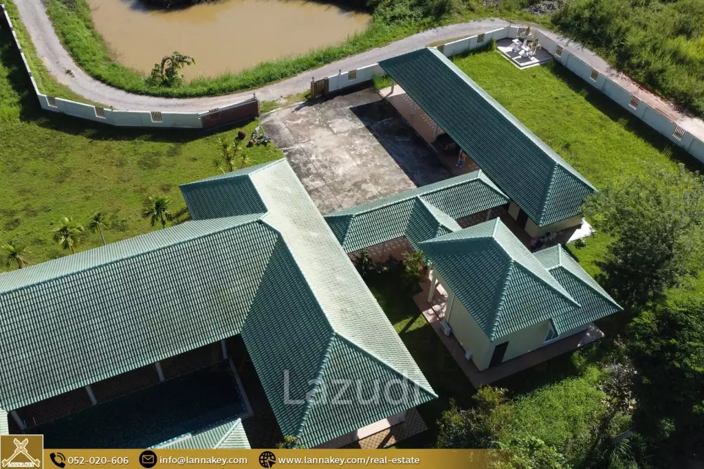4 Bedrooms House For Sale in Tha sai, Chiang Rai