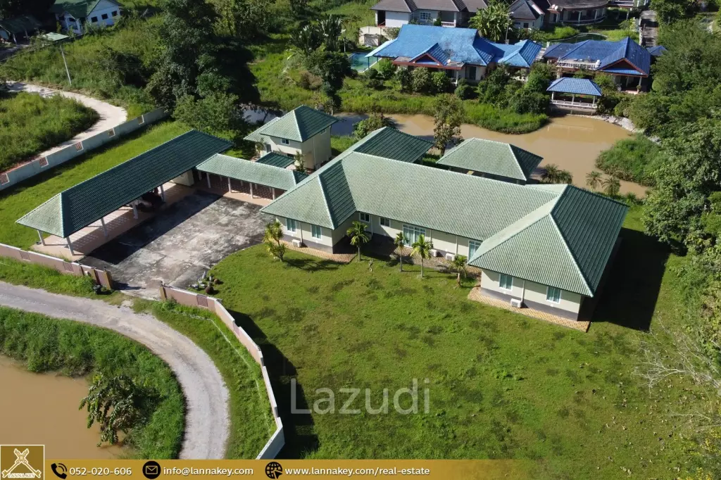 4 Bedrooms House For Sale in Tha sai, Chiang Rai