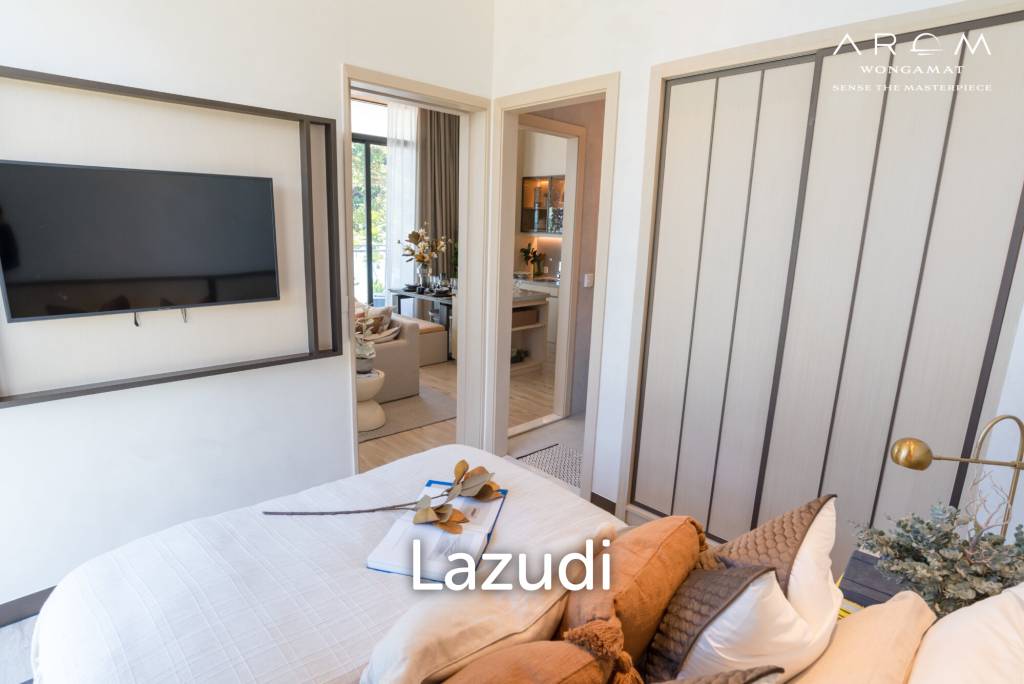 2 Bed 2 Bath 82.6 SQ.M. Arom Wongamat