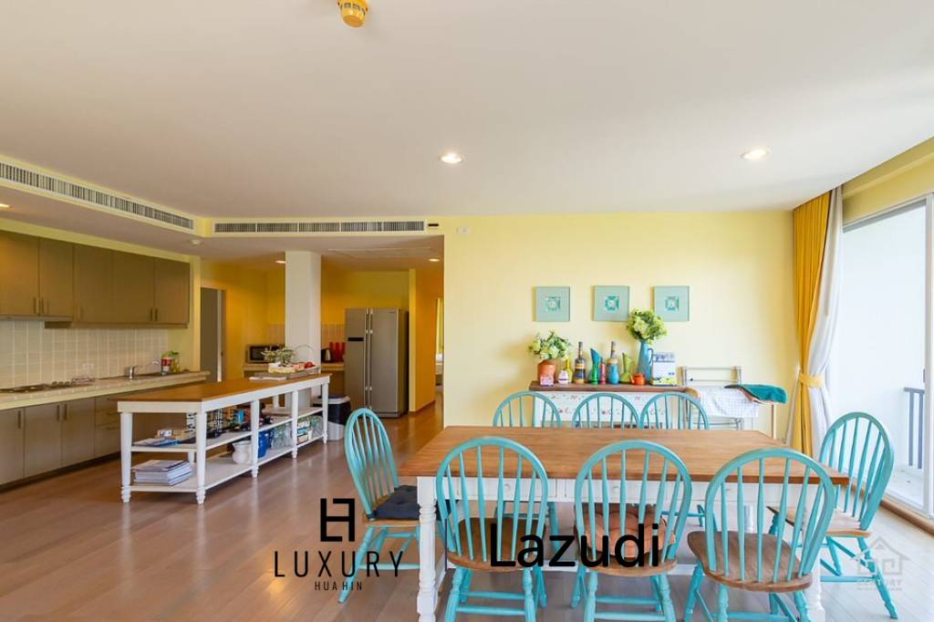 BAAN NUB KLUEN : Beachfront 3 Bed condo