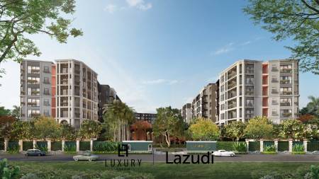 2 ห้องนอน 2 ห้องน้ำ 98.96 ตร.ม. ลา ฮาบานา หัวหิน