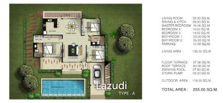 3 Bed 254SQM Sivana Gardens Pool Villas (Resale)