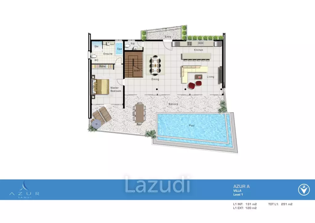 4 Bed 4 Bath 475 SQ.M. Azur Samui