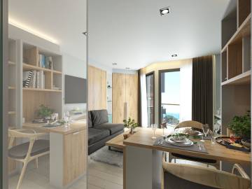 Studio 1 Bath 28 SQ.M. Serene Condominium