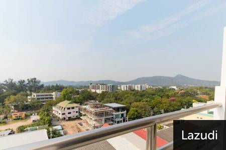 BLUE WAVE : Prime Beachfront 2 Bed Condo with Picturesque Sea View and Mountain View