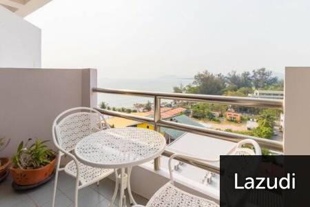 Prime Beachfront 2 Bed Condo with Picturesque Sea View and Mountain View