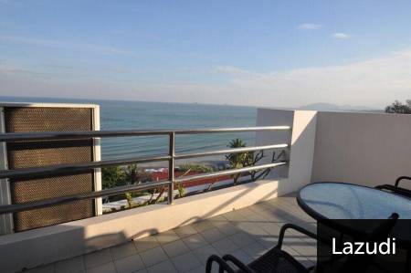 BLUE WAVE : Prime Beachfront 2 Bed Condo with Picturesque Sea View and Mountain View