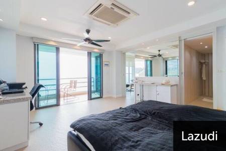 BLUE WAVE : Prime Beachfront 1 Bed Condo with Picturesque Sea View and Mountain View