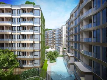 1 Bed 1 Bath 30.57 SQ.M. Albar Peninsular Condominiums