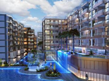 1 Bed 1 Bath 30.57 SQ.M. Albar Peninsular Condominiums