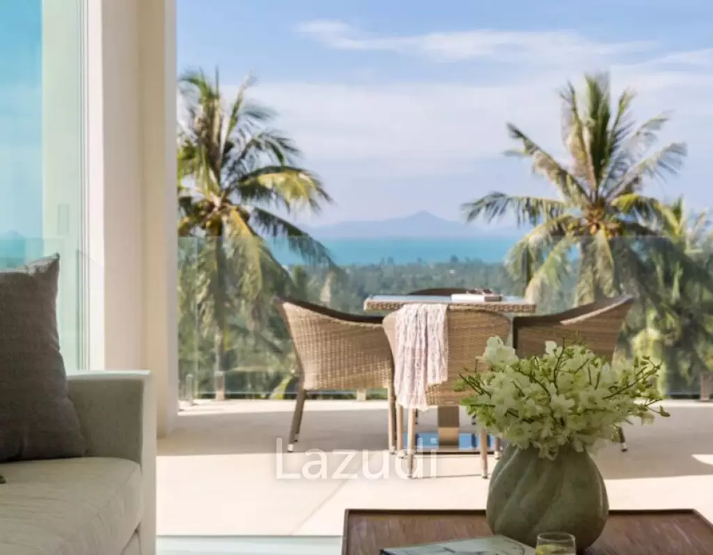 Penhouse 1 Bed 121 SQ.M. with Sea view in Mae Nam