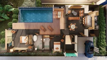 3 Luxury Pool Villas Project - Paklok