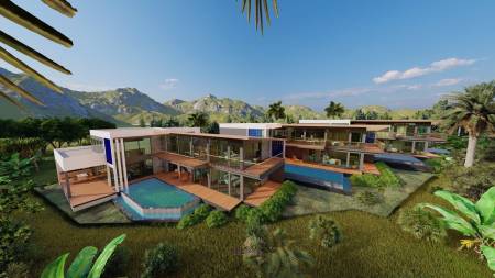 3 Luxury Pool Villas Project - Paklok