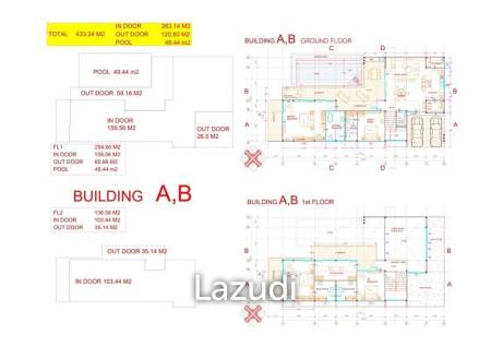 3 Luxury Pool Villas Project - Paklok