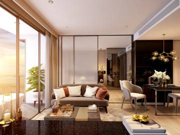 1 Bed 1 Bath 34.85 SQ.M. The Panora Pattaya