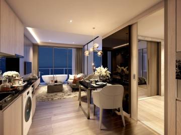 1 Bed 1 Bath 34.84 SQ.M. The Panora Pattaya