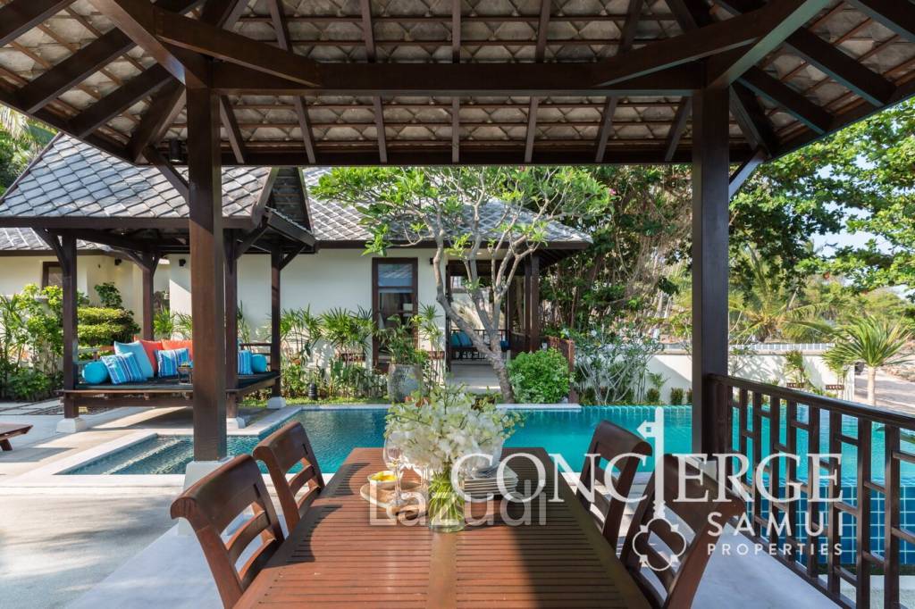 Rare 4 Bedroom Beachfront Luxury Home, Koh Samui , Thailand