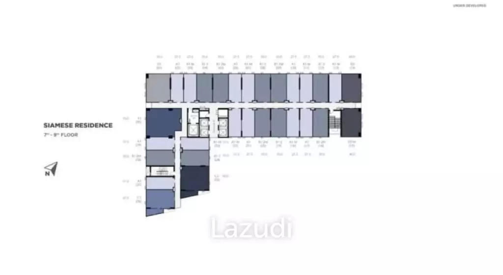 2 Bed 2 Bath 72 SQ.M Siamese Rama 9