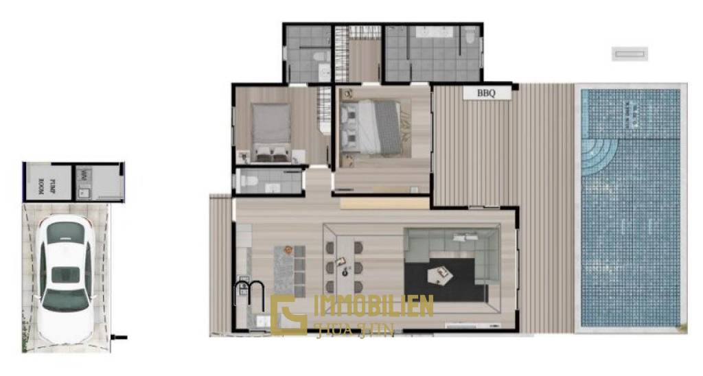 3 Bed 4 Bath 271 SQ.M. Moda Rhythm