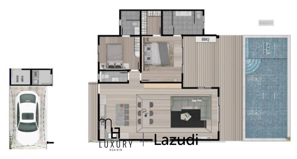 3 Bed 4 Bath 271 SQ.M. Moda Rhythm