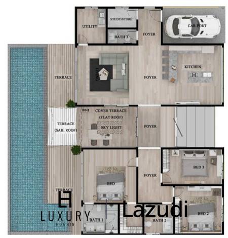 5 Bed 5 Bath 429 SQ.M. Moda Rhythm