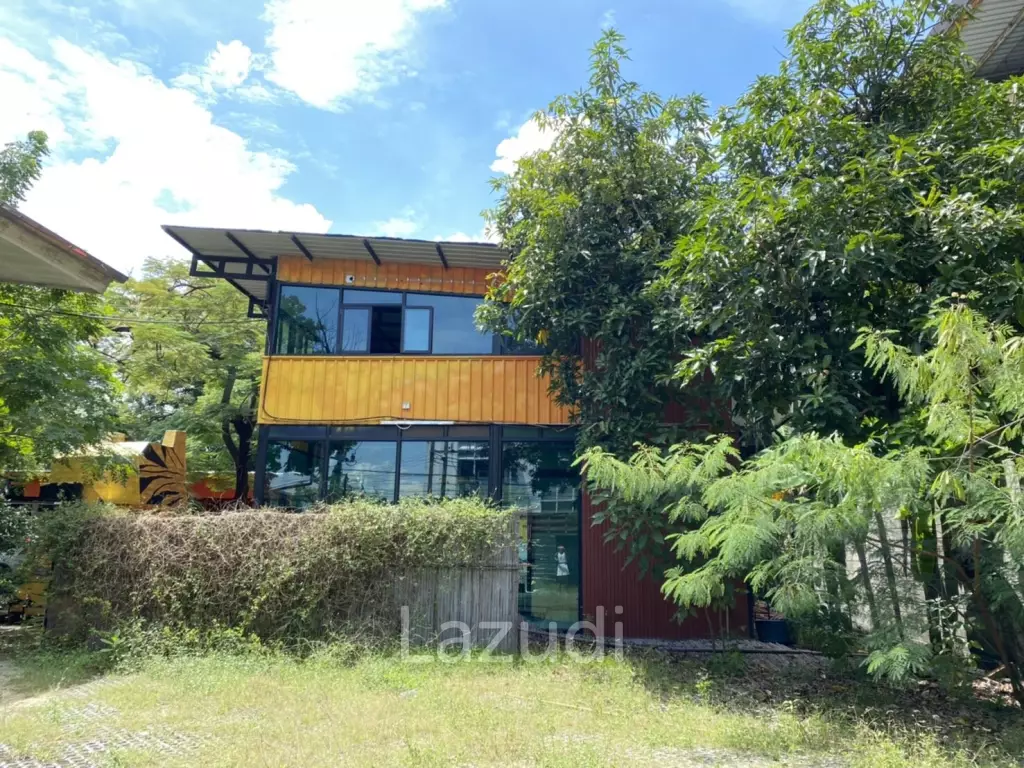 Unique building with large out door space suit
