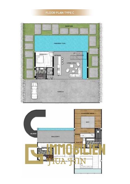 360 metro cuadrado 4 ` 4 Baño Villa de Venta