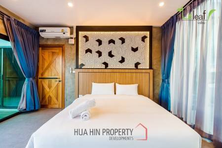 Modern Pool Villa with Outdoor Slide in Leleaf Sea Beach Pak Nam Pran