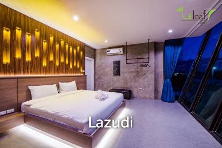 Modern Pool Villa with Outdoor Slide in Leleaf Sea Beach Pak Nam Pran